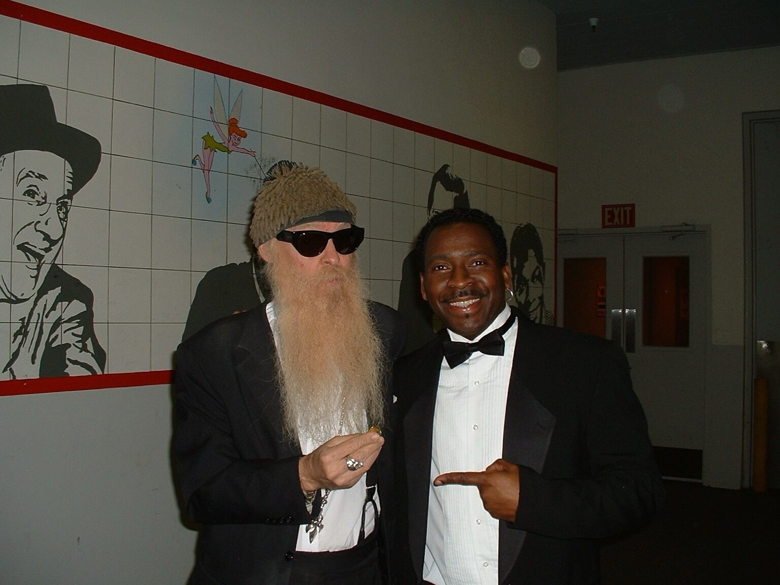 Wil A. Crosby with Billy Gibbons
