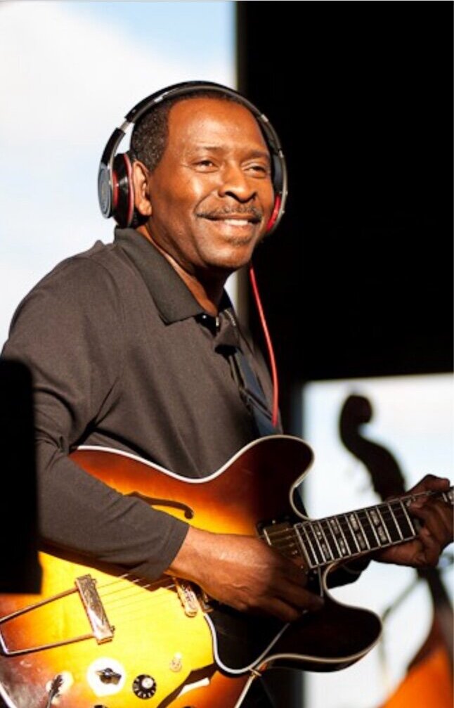 Wil A. Crosby performing on a Tito Jackson tour date