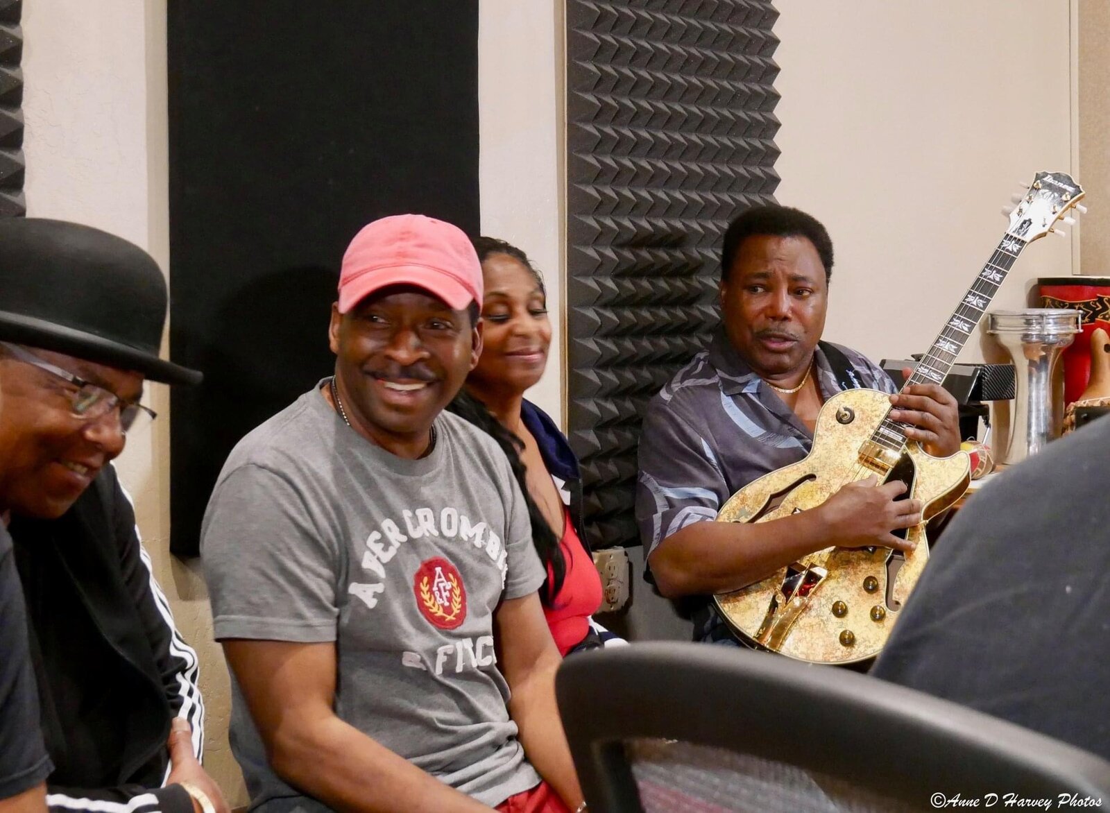 Tito Jackson, Wil A. Crosby, Claudette King, and Sir George Benson