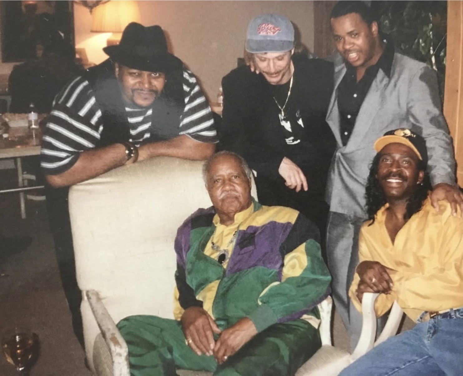 L. T. Austin, S. Fordham, T. Burton, Wil A. Crosby, and Pop Staples